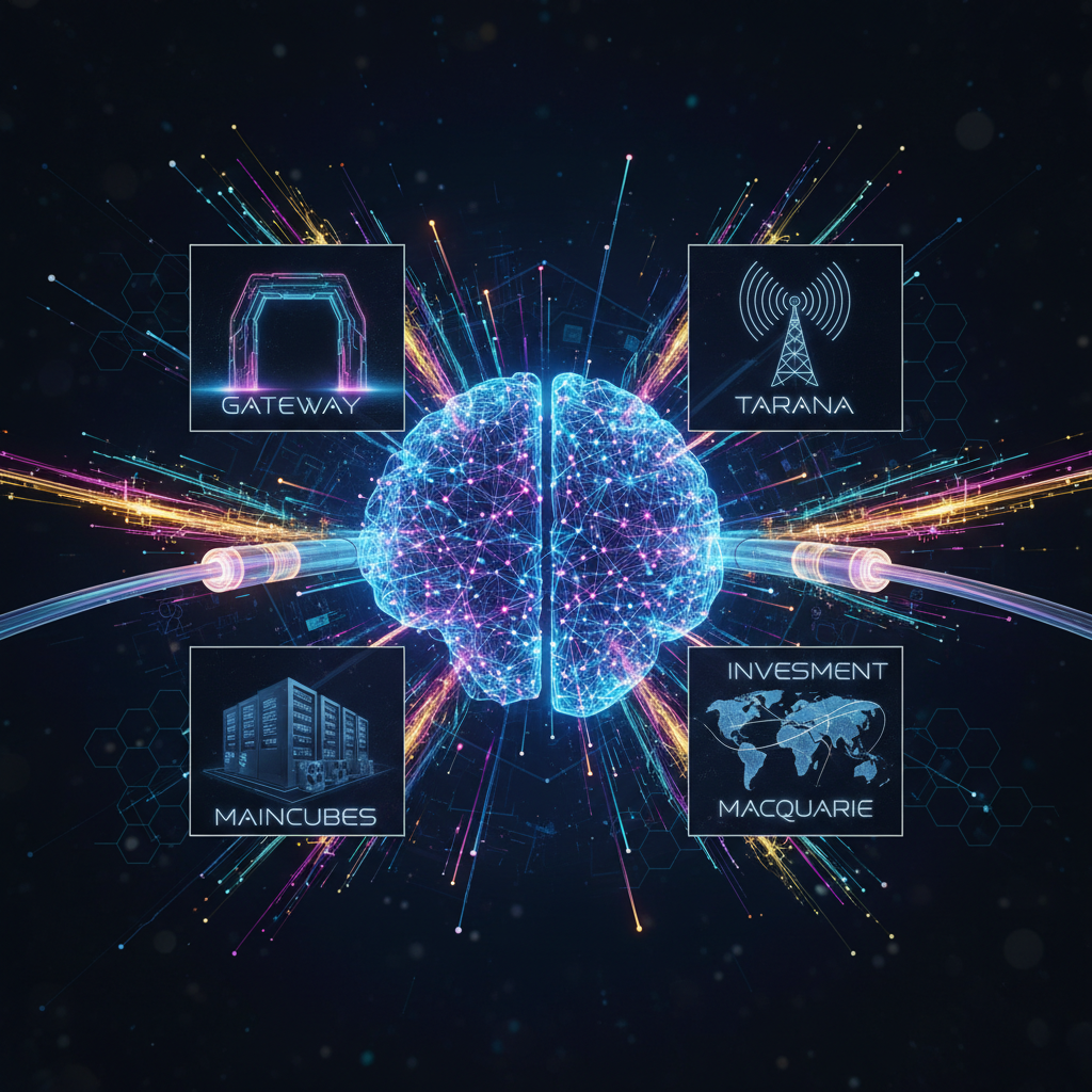 Weekly Updates: Gateway, Tarana, maincubes, Macquarie