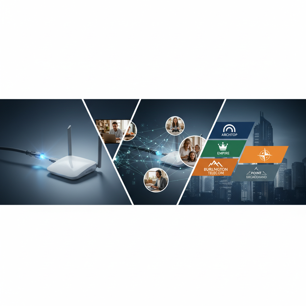 Broadband Update: Archtop, Empire, Burlington Telecom, Point Broadband