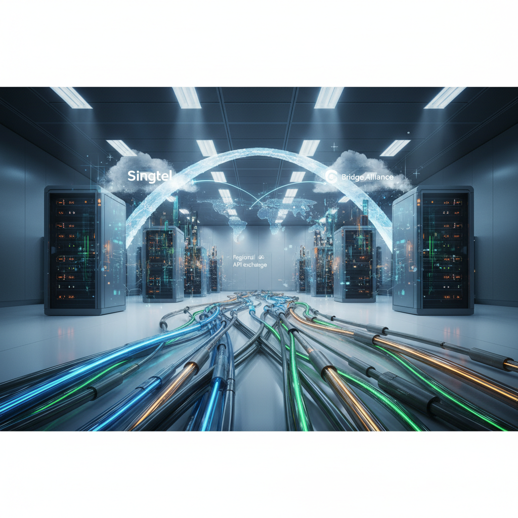 Collaboration between Singtel and Bridge Alliance leads to the launch of regional telco API exchange