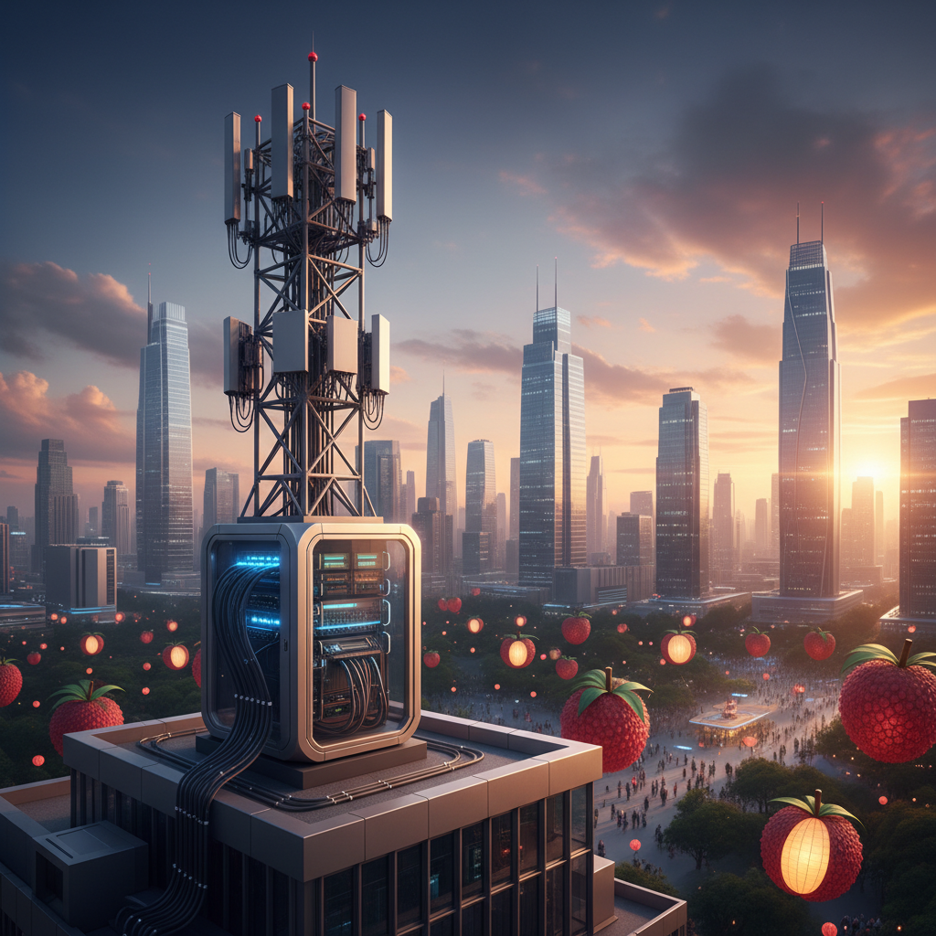 Celebrating 5.5G Technology at Huawei's Lychee Festival