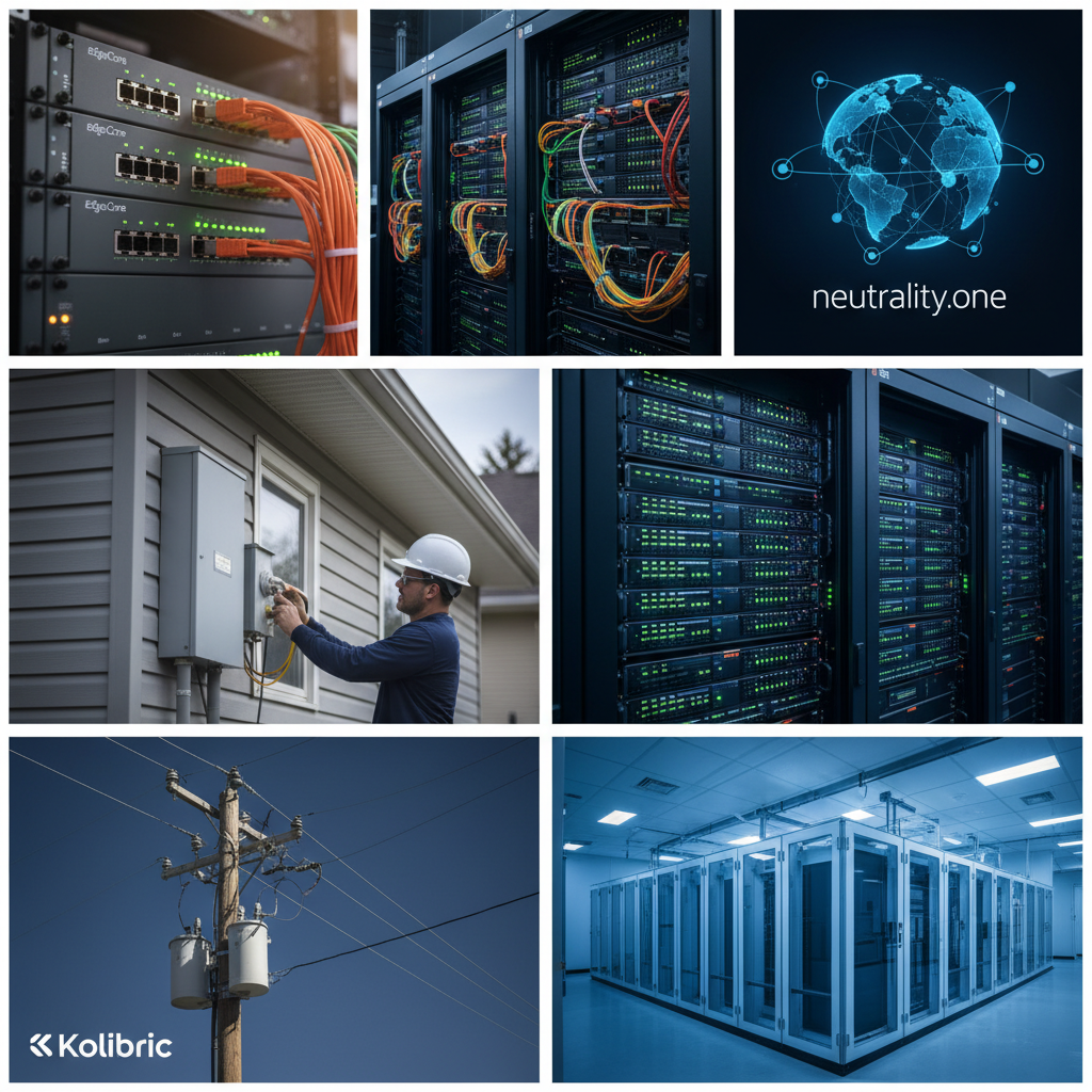 Weekly Highlights: EdgeCore, HE, neutrality.one, Kolibric, Breezeline, CoreSite