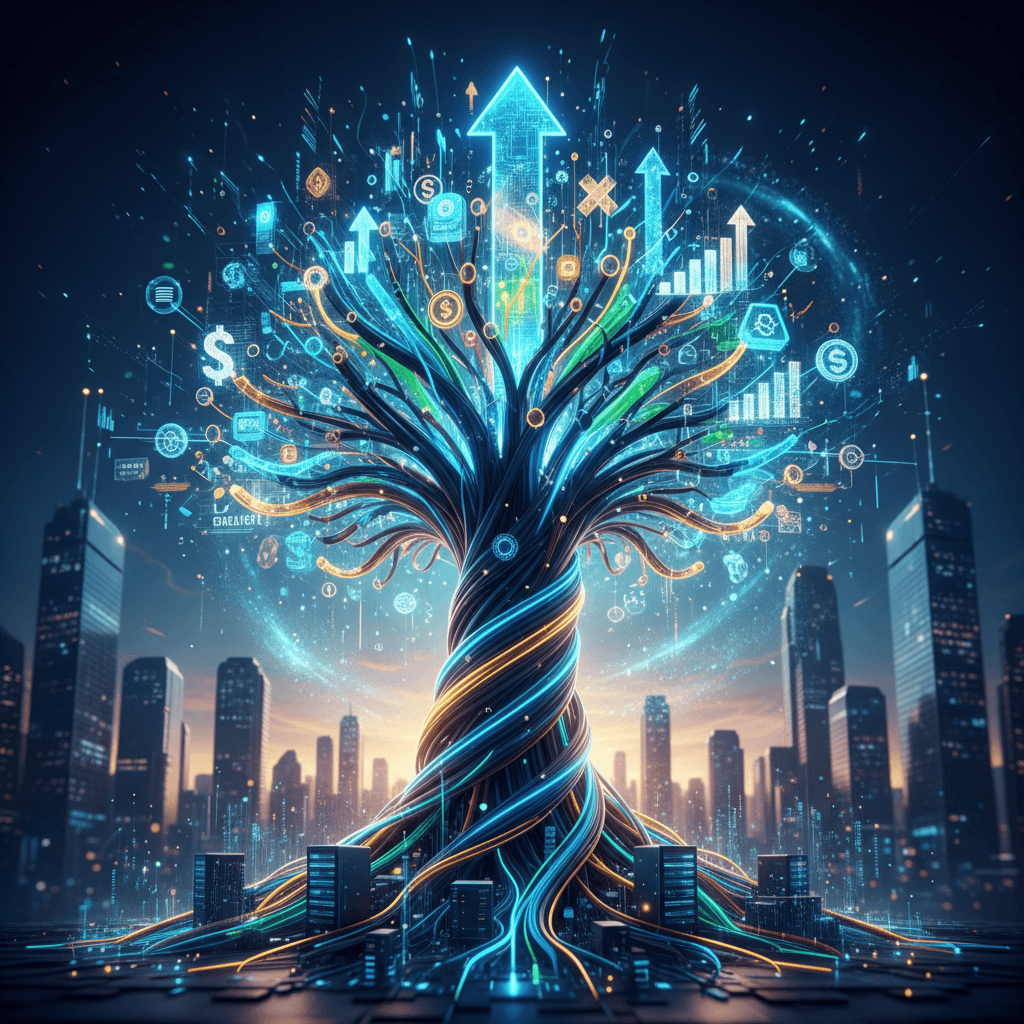 AI infrastructure investment with fiber networks